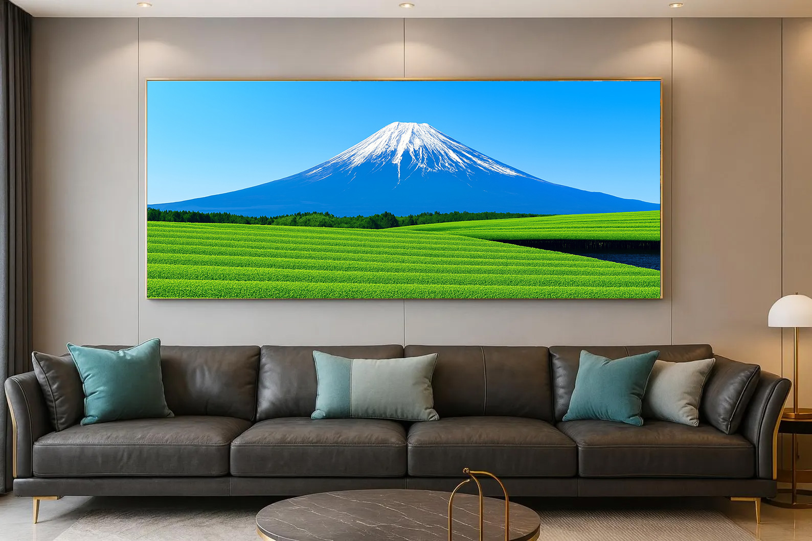 green mount fuji green mount fuji