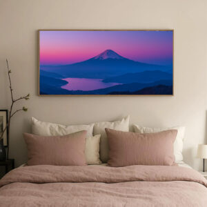 early morning mount fuji