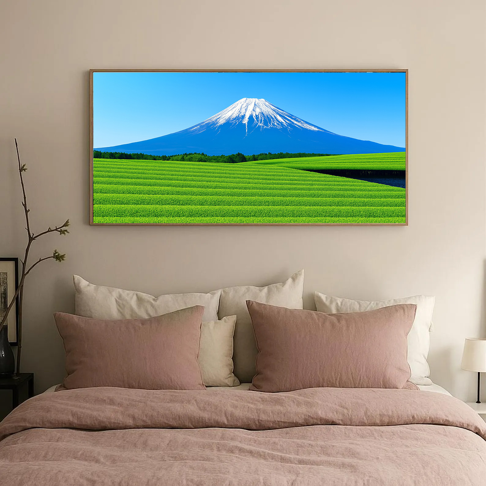 green mount fuji green mount fuji
