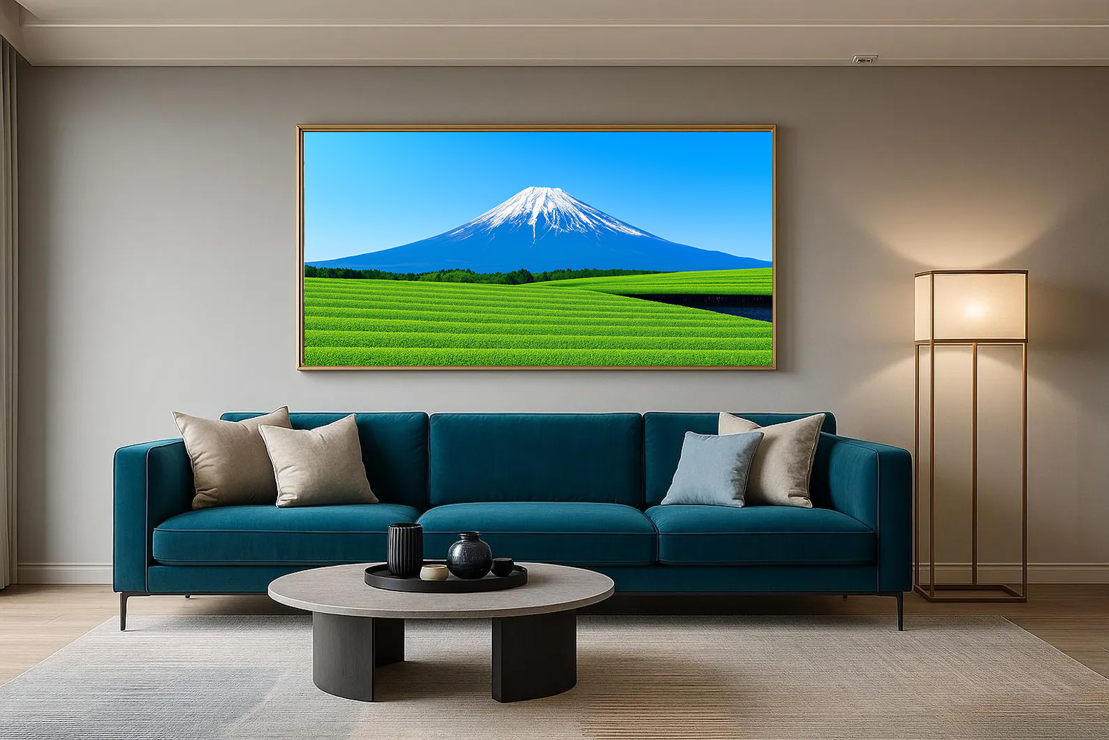 green mount fuji green mount fuji